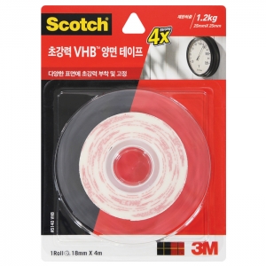 3M) #5140 스카치 VHB 양면테이프 (18mm*4M)